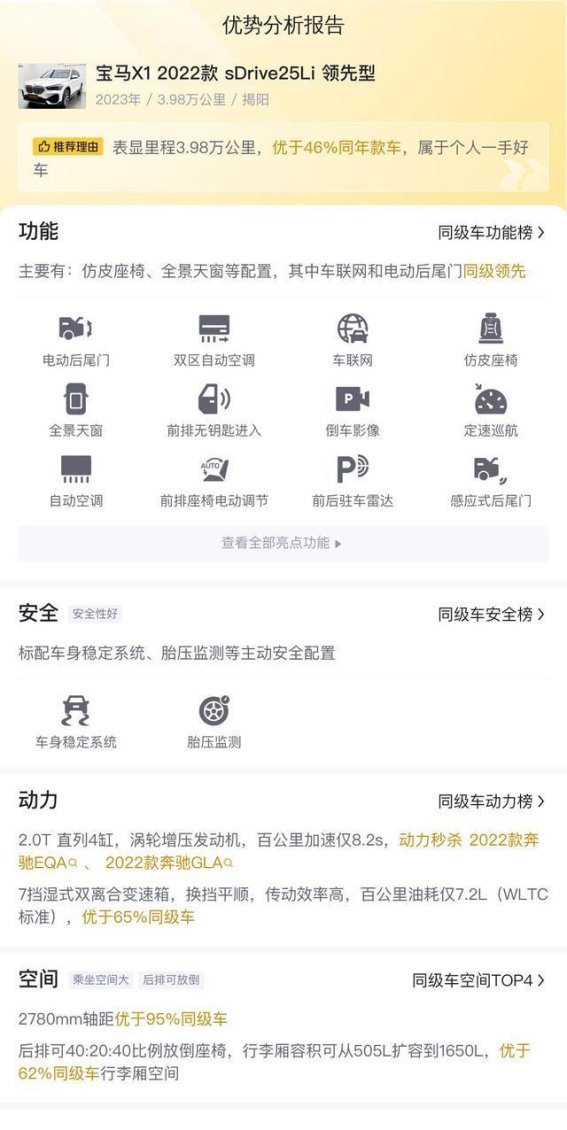 2023年4月上牌宝马X1二手车深度解析 15万元代步车是否值得入手