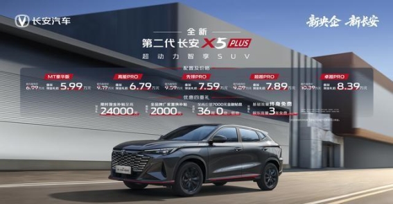 2026款长安X5 PLUS：细节升级与动力增强，全面挑战竞争对手