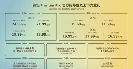 锋坦Frontier Pro：智能与潮流的完美融合