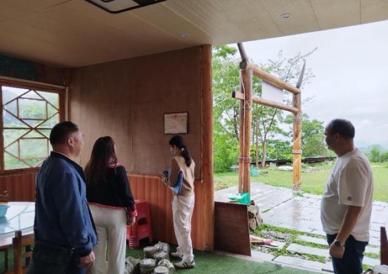 连南瑶族自治县文化广电旅游体育局联合三排镇开展五一节前安全生产大检查
