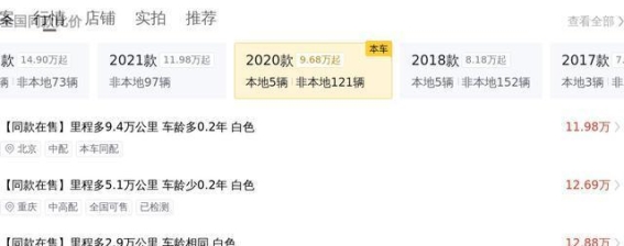 2020款凯迪拉克XT5 28T豪华型二手车市场分析
