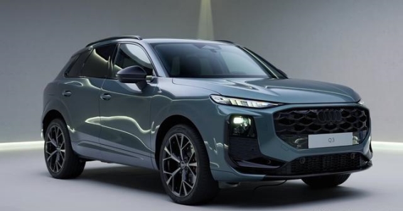 新一代奥迪Q3实车亮相 内外焕新全面升级迎战豪华紧凑SUV市场