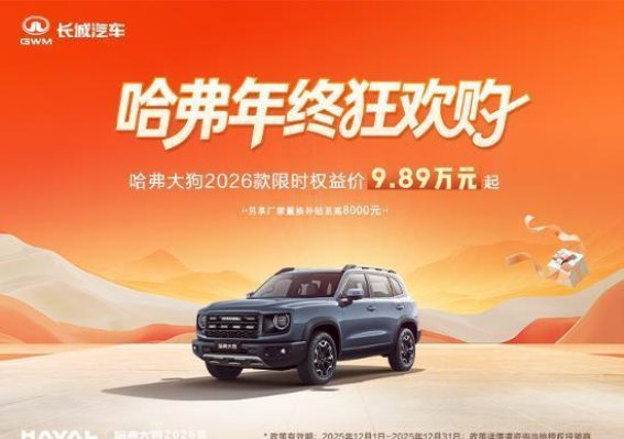 哈弗大狗2026款限时优惠解析：多重购车福利助力消费决策