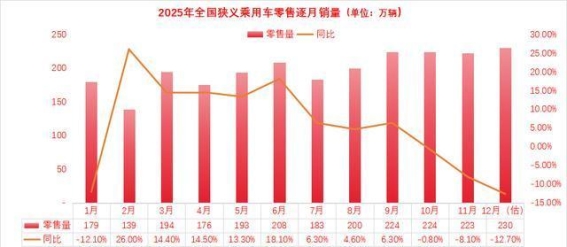 2025年车市回顾与展望：政策助力下的“阳线”崛起