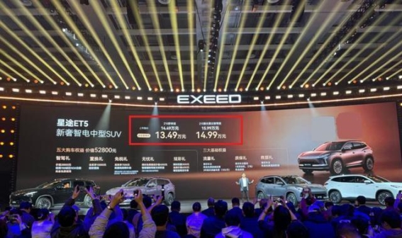 星途ET5：家庭用车首选的高性价比中型SUV