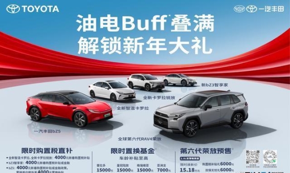 一汽丰田2025年实现连续三年正增长，智能电动化开启全新篇章