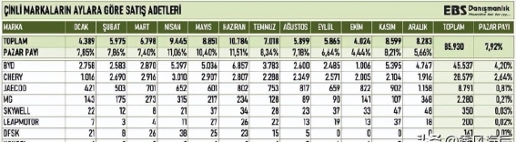 土耳其市场：中国汽车巨头比亚迪与奇瑞的角逐