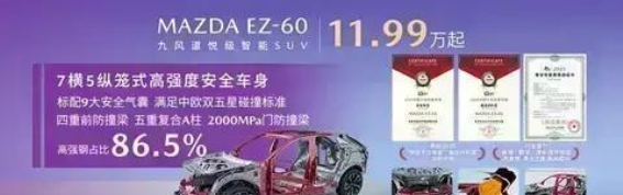 MAZDA EZ-60硬核守护：构筑坚不可摧的安全堡垒