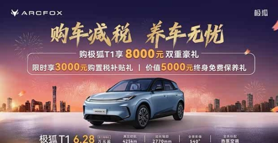 购极狐T1，享受超值优惠与无忧出行